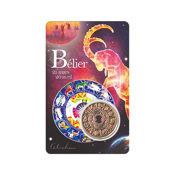 carte du bélier avec message inspirant 21 mars 20 avril