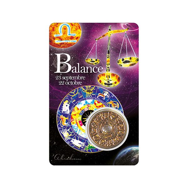 carte de la balance avec message inspirant 23 septembre 22 octobre